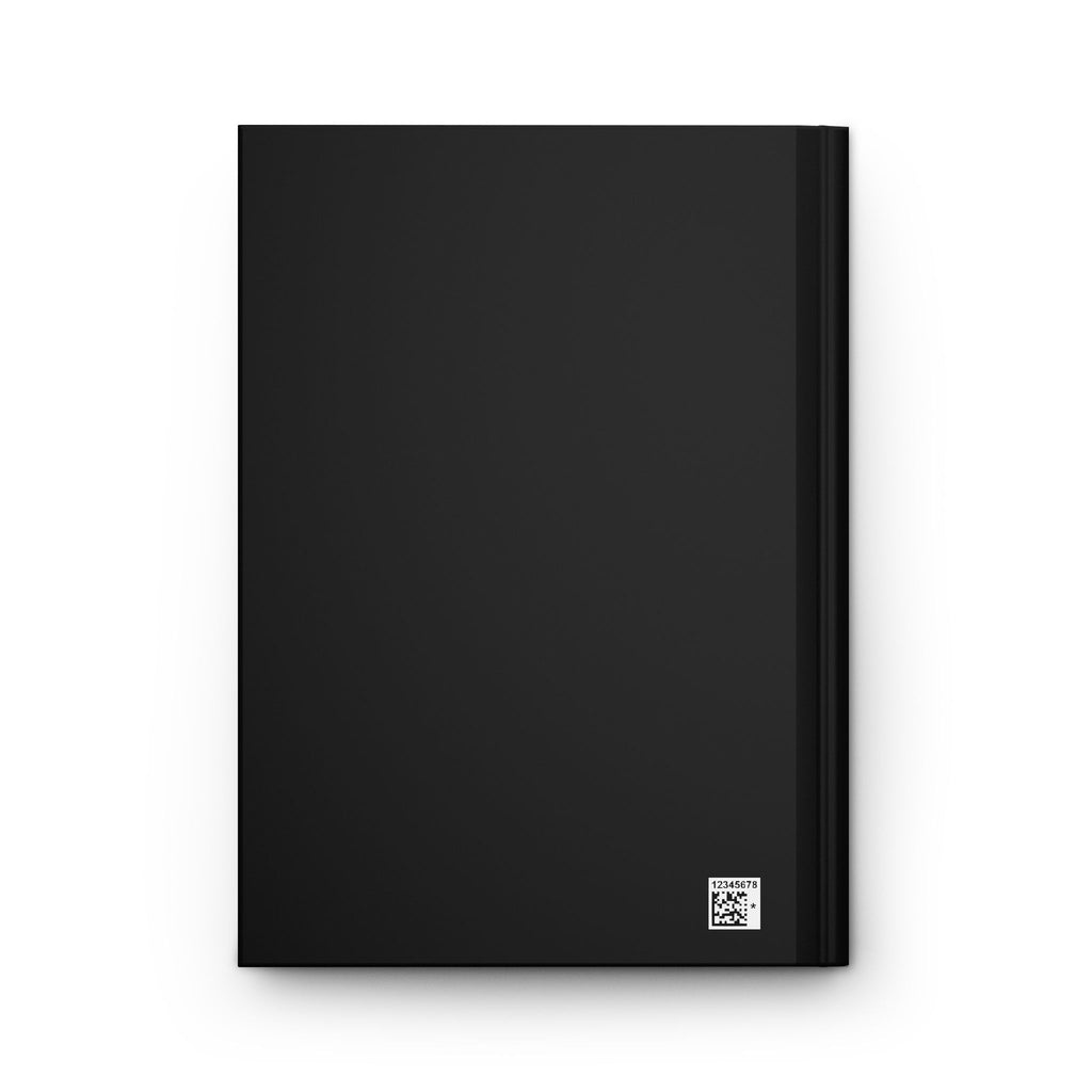 Gothic Angel Hardcover Journal — Dark Winged Maiden Notebook for Journaling & Sketching