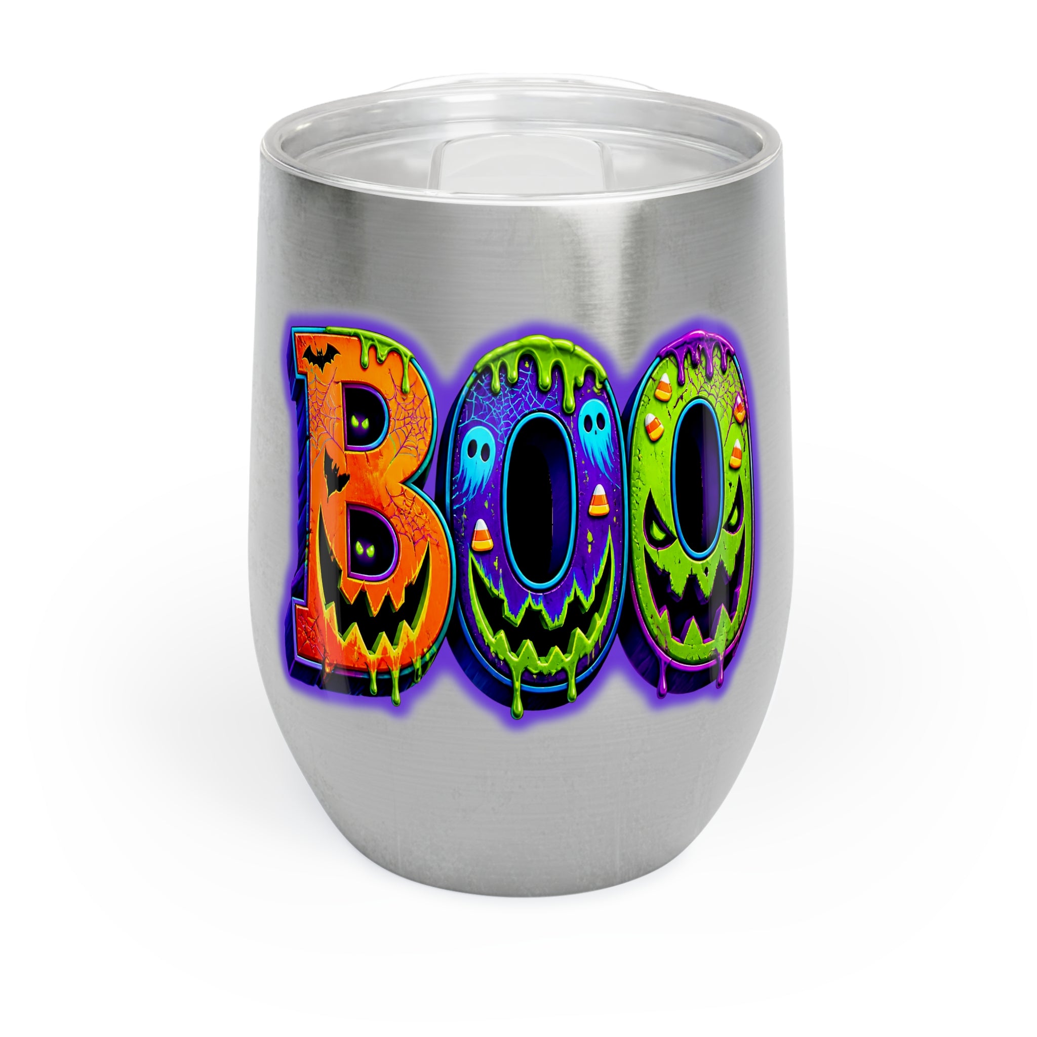 Halloween Chill Wine Tumbler