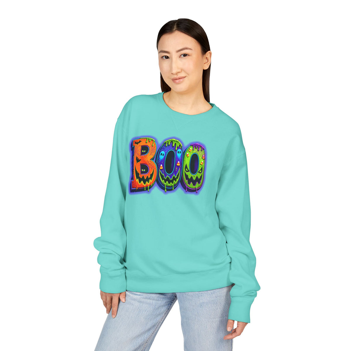 Halloween Unisex ComfortWash® Garment Dyed Crewneck Sweatshirt