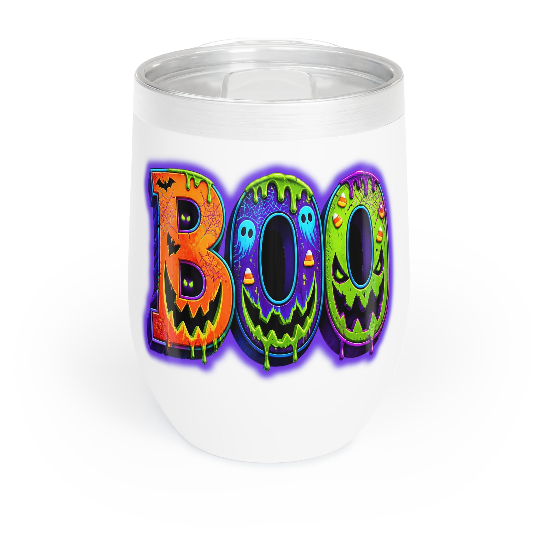 Halloween Chill Wine Tumbler