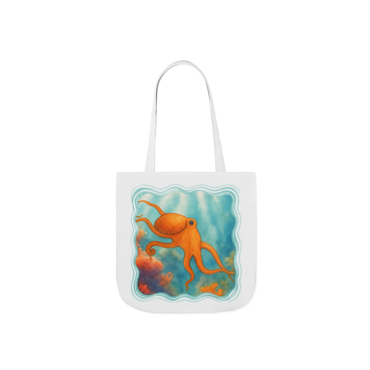 Canvas Tote Bag, 5-Color Straps