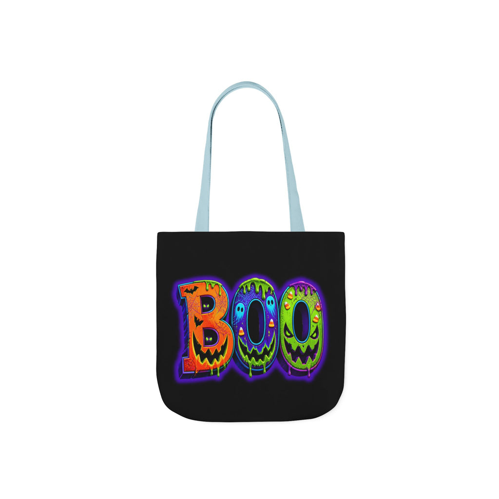 Canvas Halloween Tote Bag, 5-Color Straps