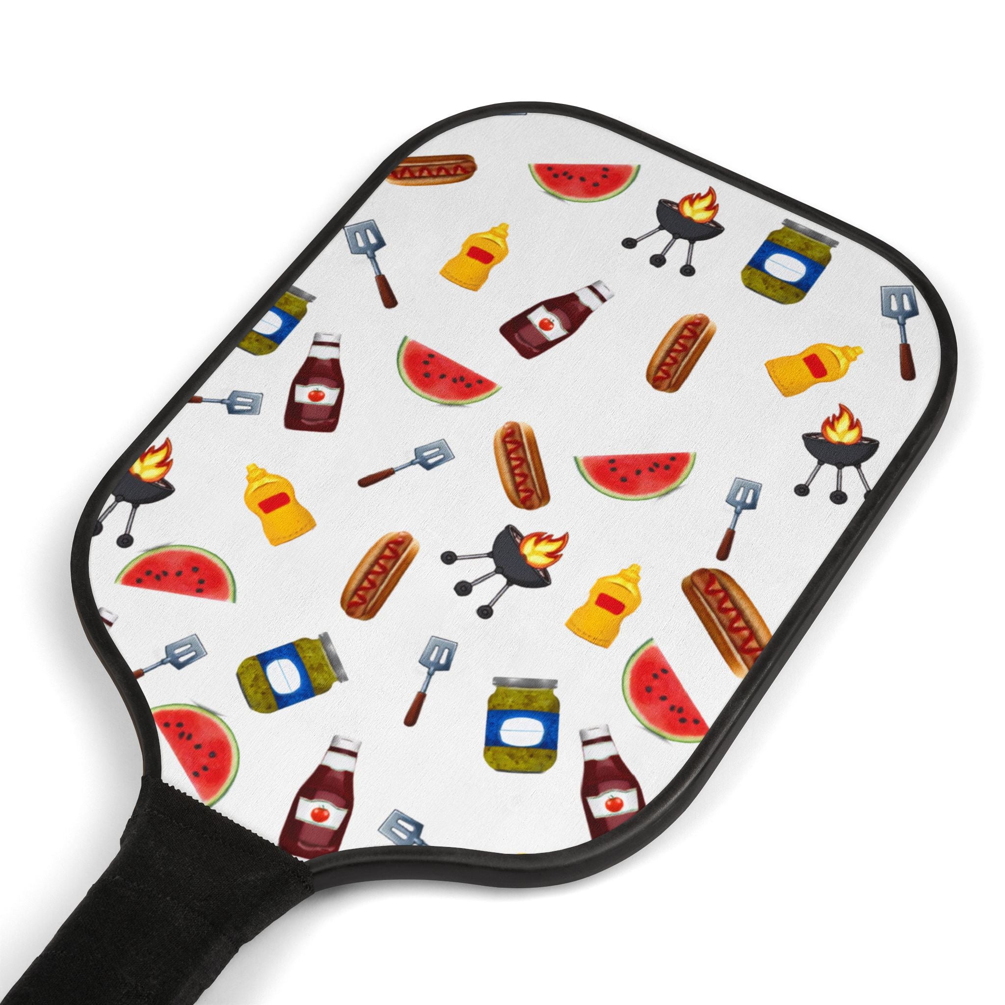 Pickleball Paddles & Balls — BBQ Pattern Pickleball Kit Paddle Set