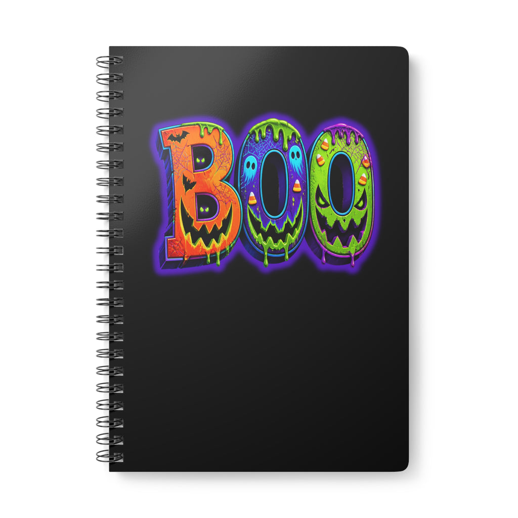 Halloween Wirobound Softcover Notebook, A5