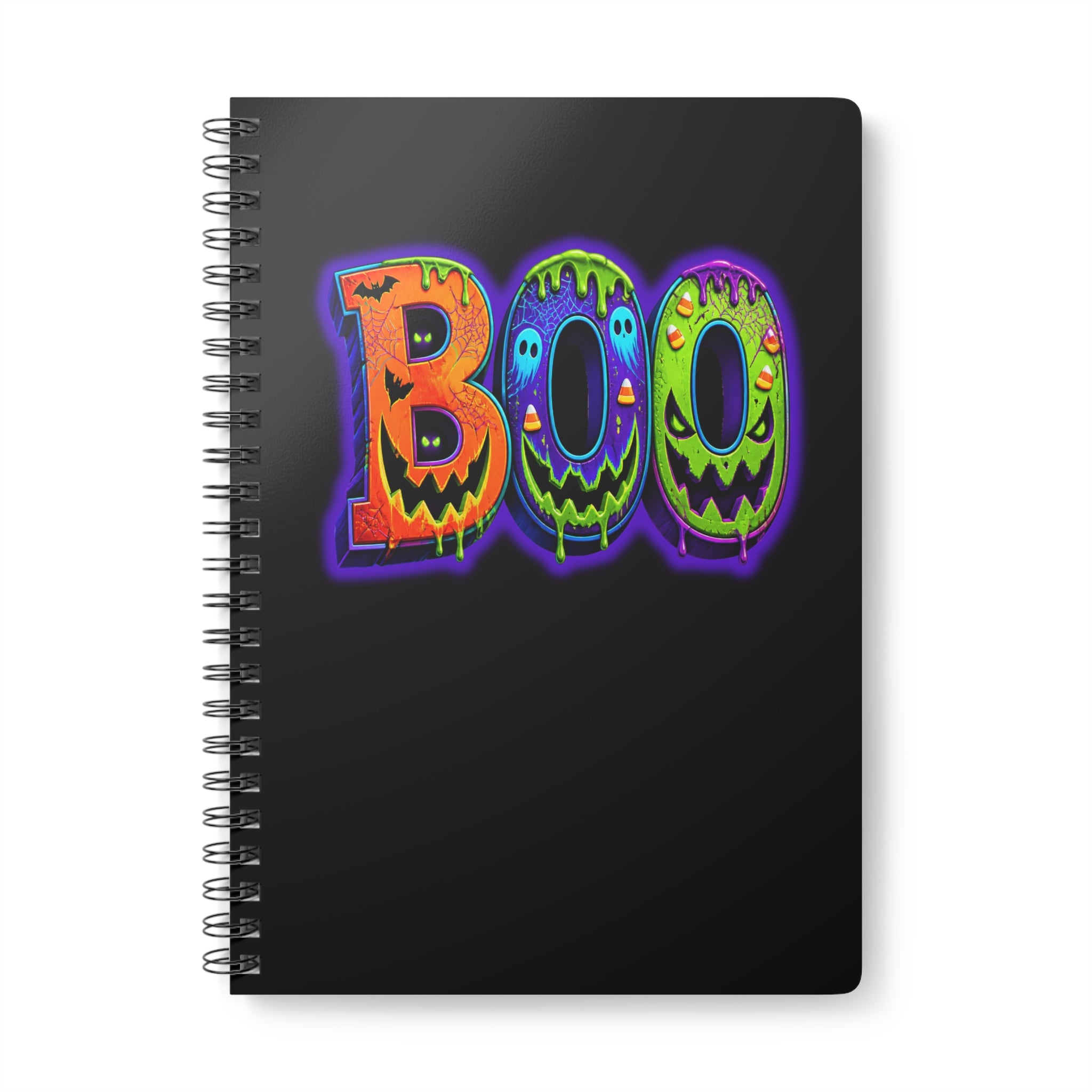 Halloween Wirobound Softcover Notebook, A5