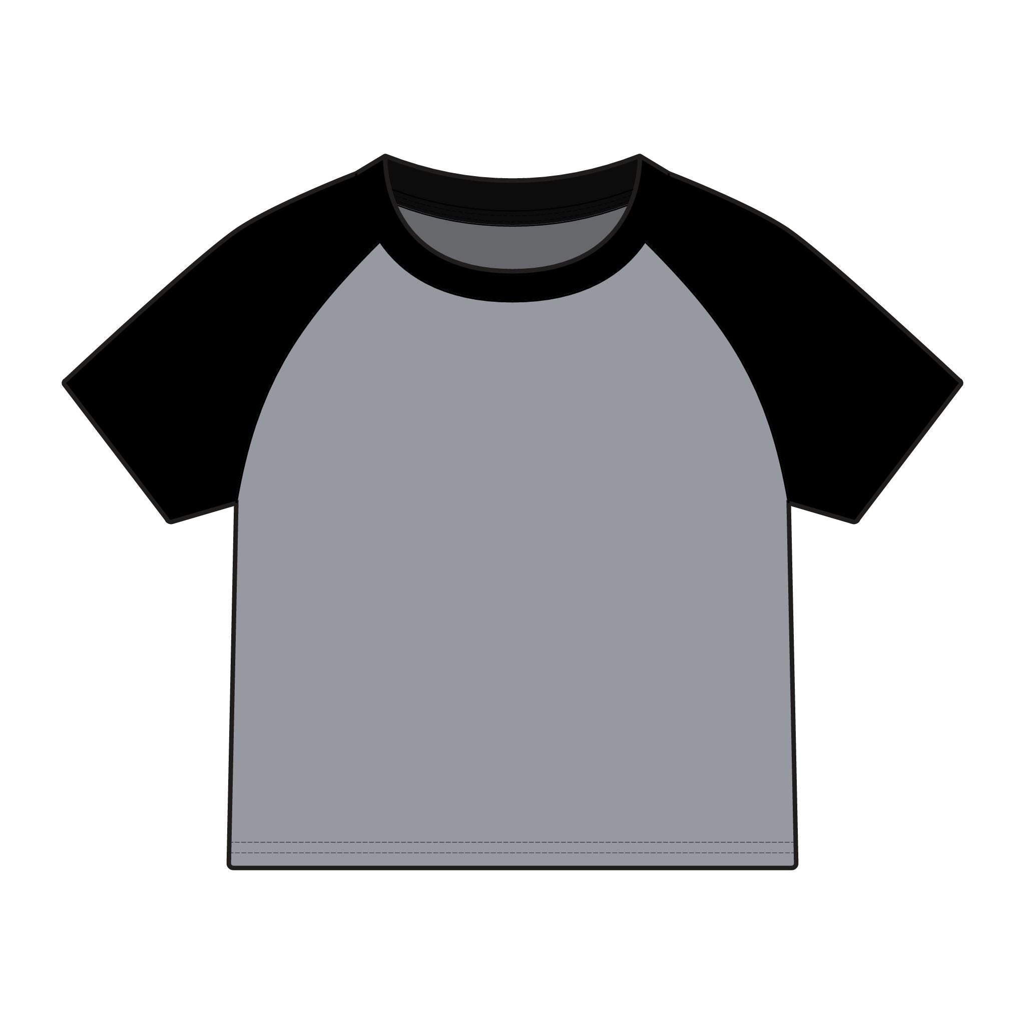 Women's Micro Rib Raglan Baby Tee