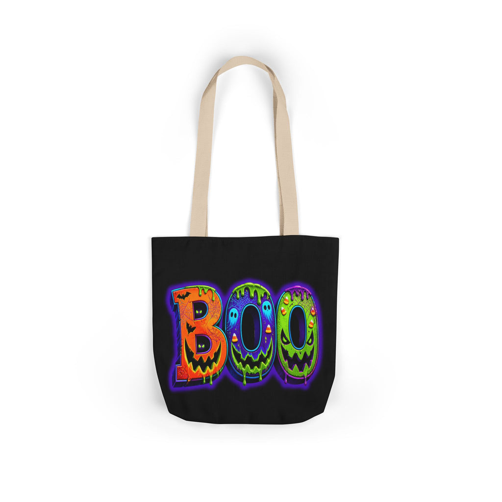 Canvas Halloween Tote Bag, 5-Color Straps