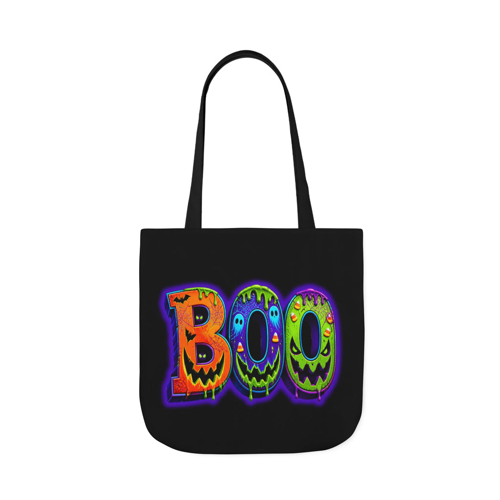 Canvas Halloween Tote Bag, 5-Color Straps
