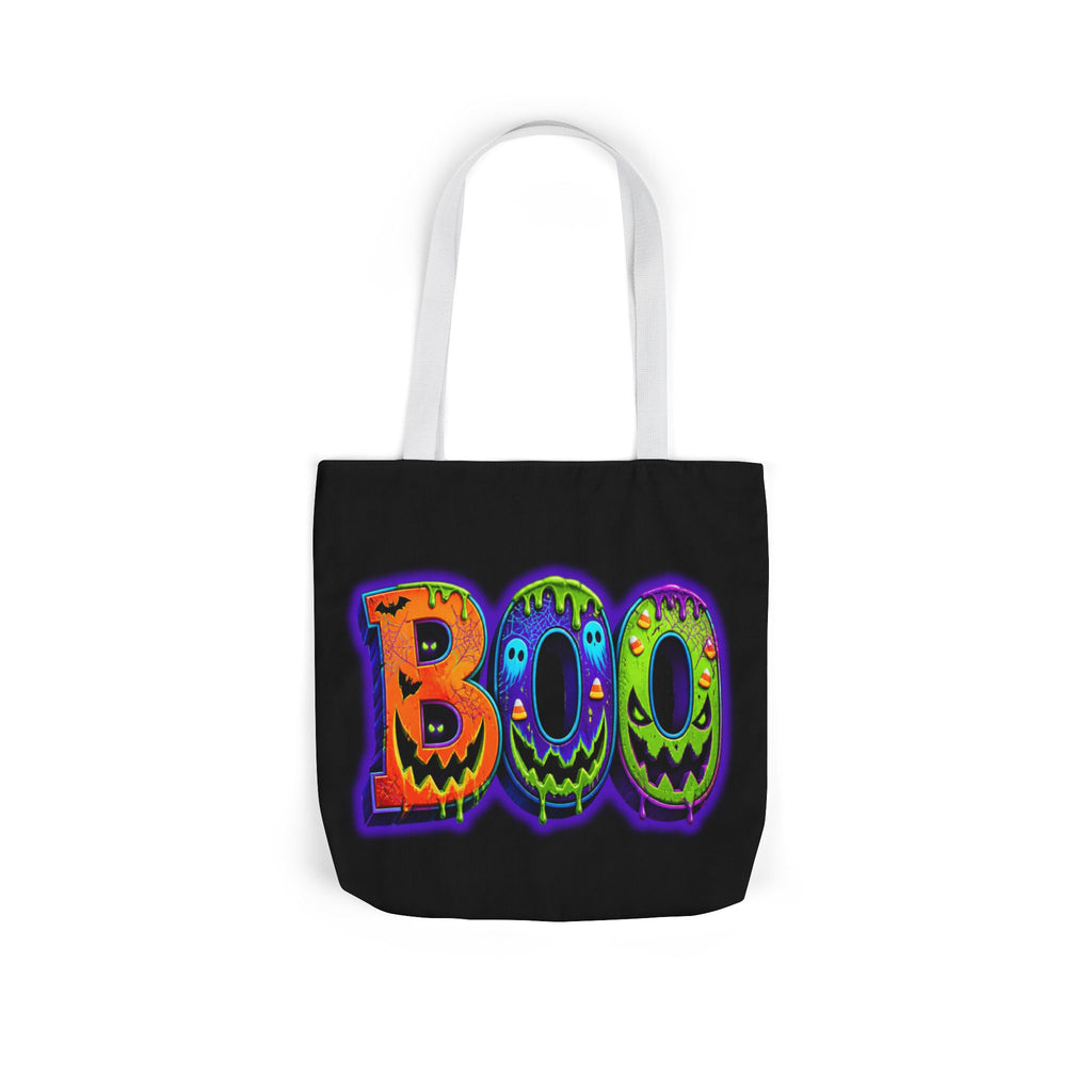 Canvas Halloween Tote Bag, 5-Color Straps