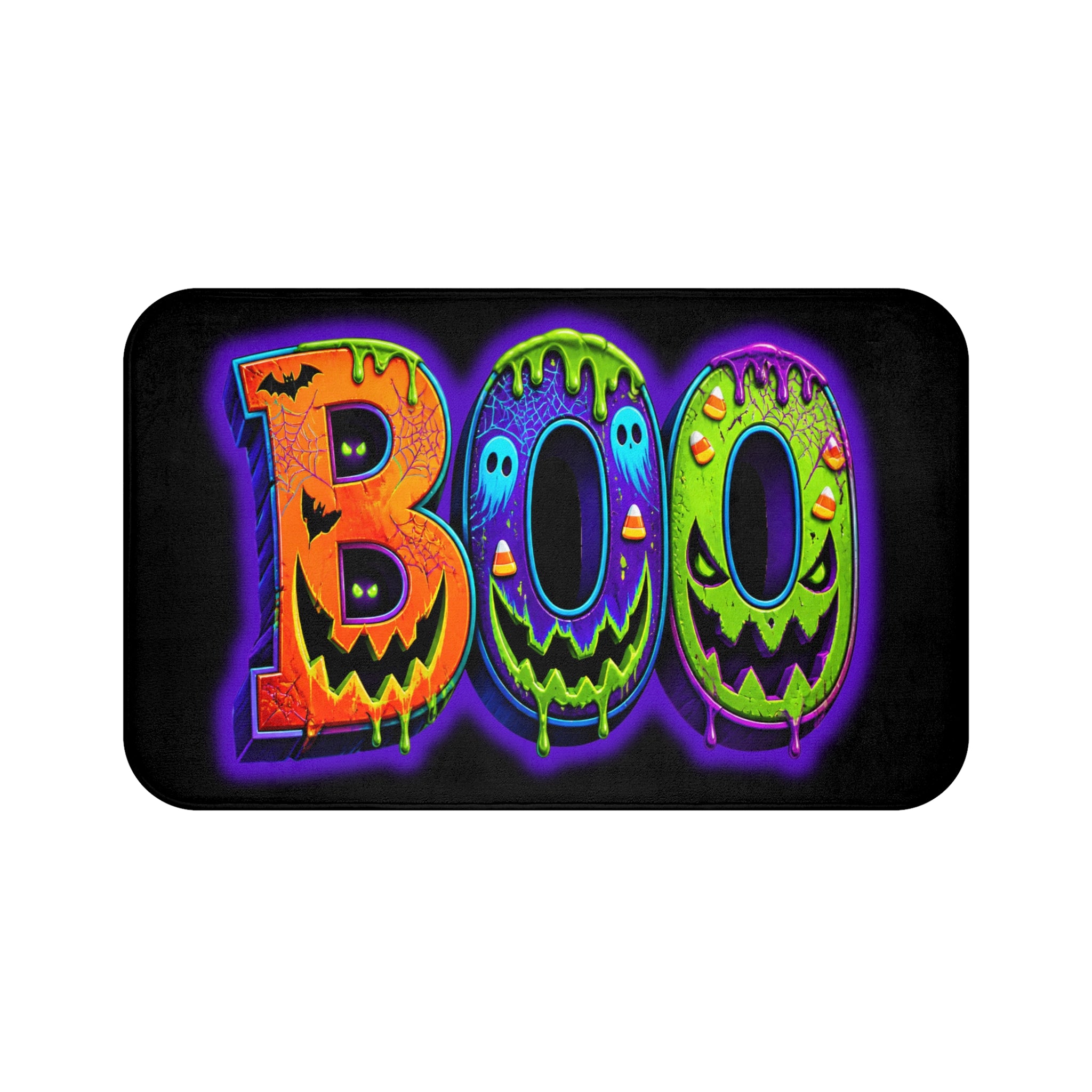 Halloween Boo Bath Mat
