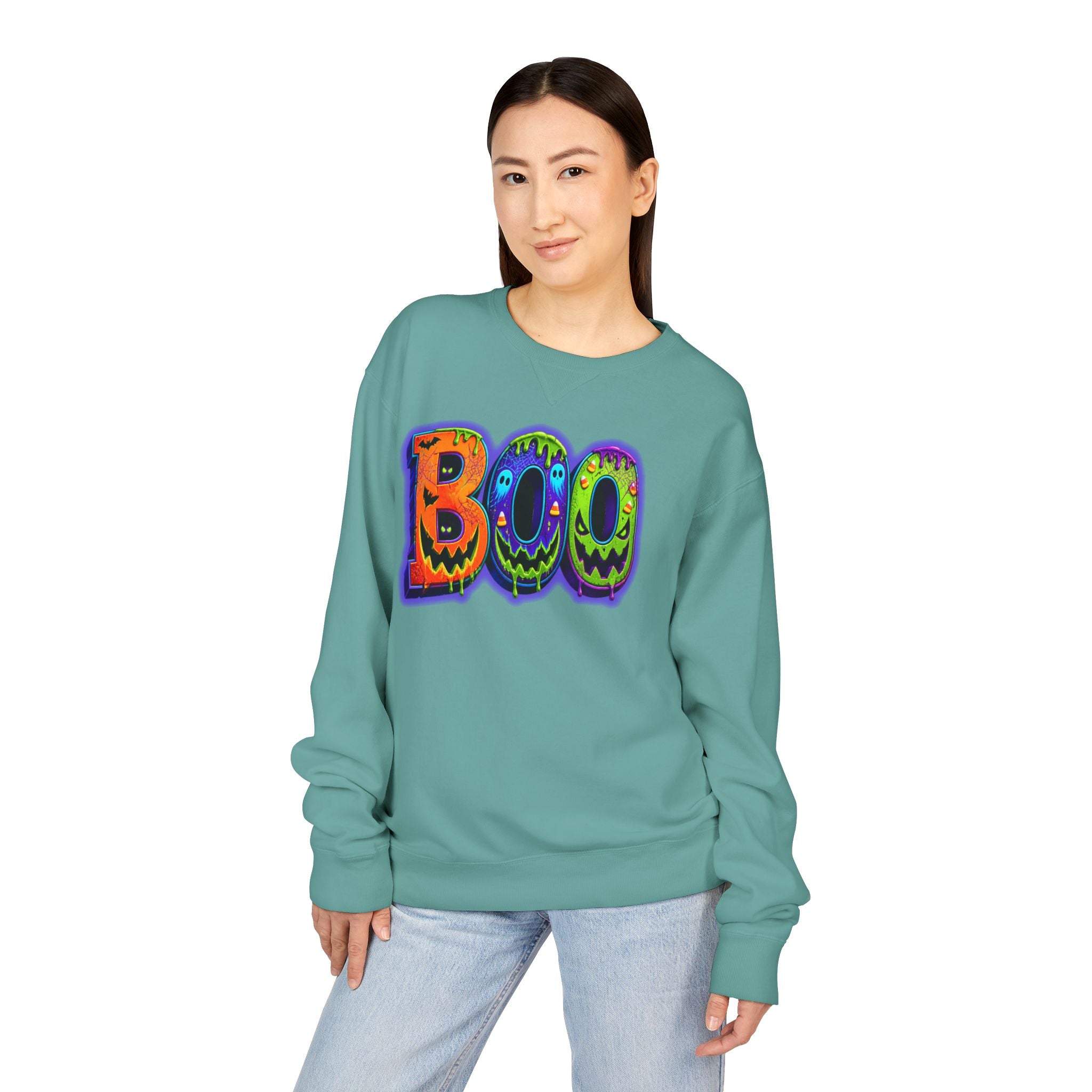 Halloween Unisex ComfortWash® Garment Dyed Crewneck Sweatshirt