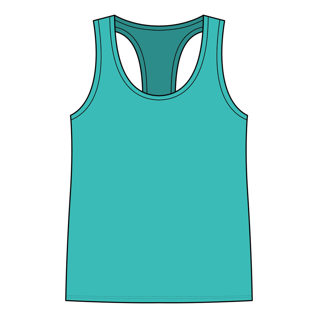 Halloween Women's Jersey Racerback Tank