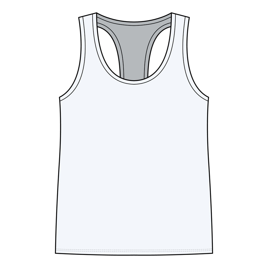 Halloween Women's Jersey Racerback Tank