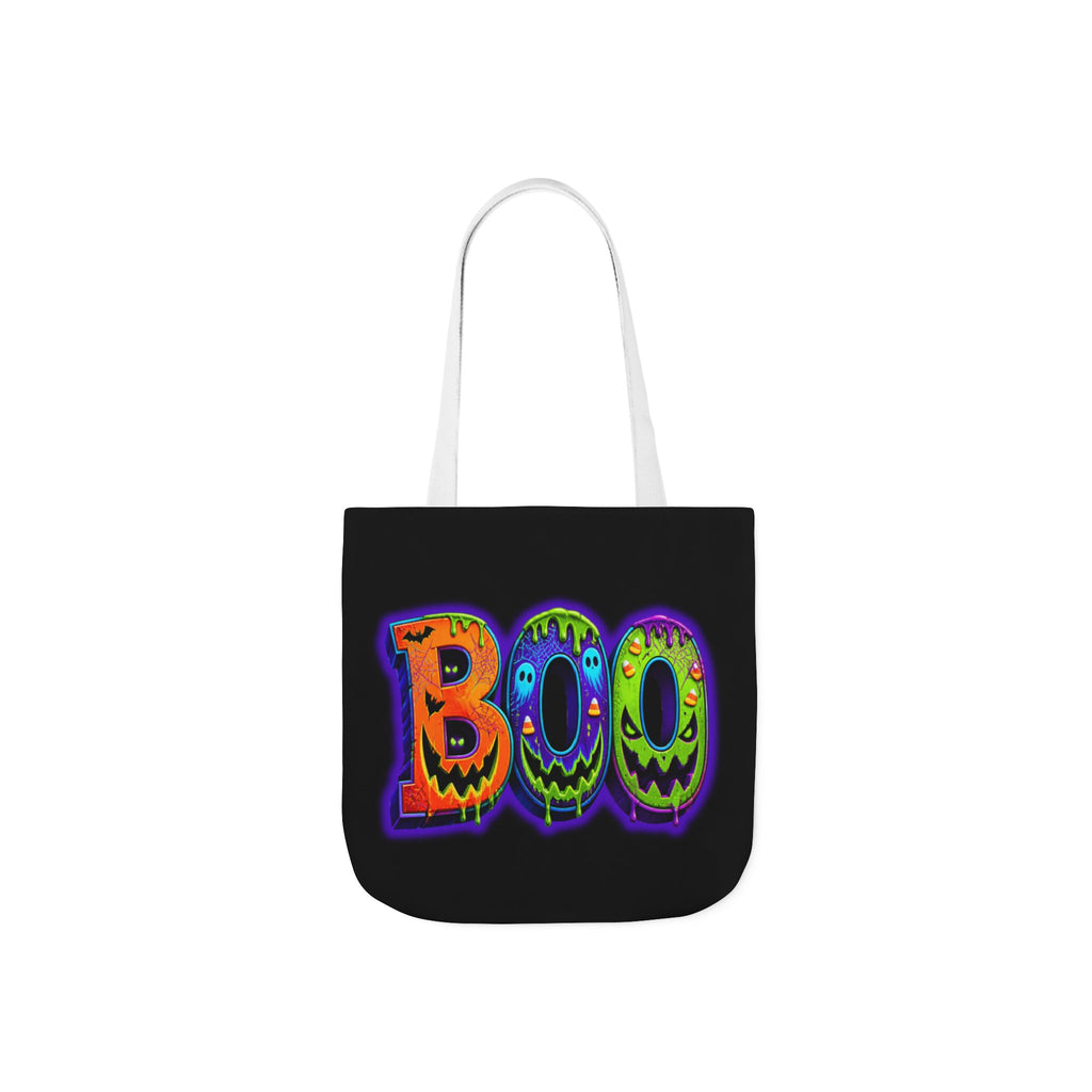 Canvas Halloween Tote Bag, 5-Color Straps