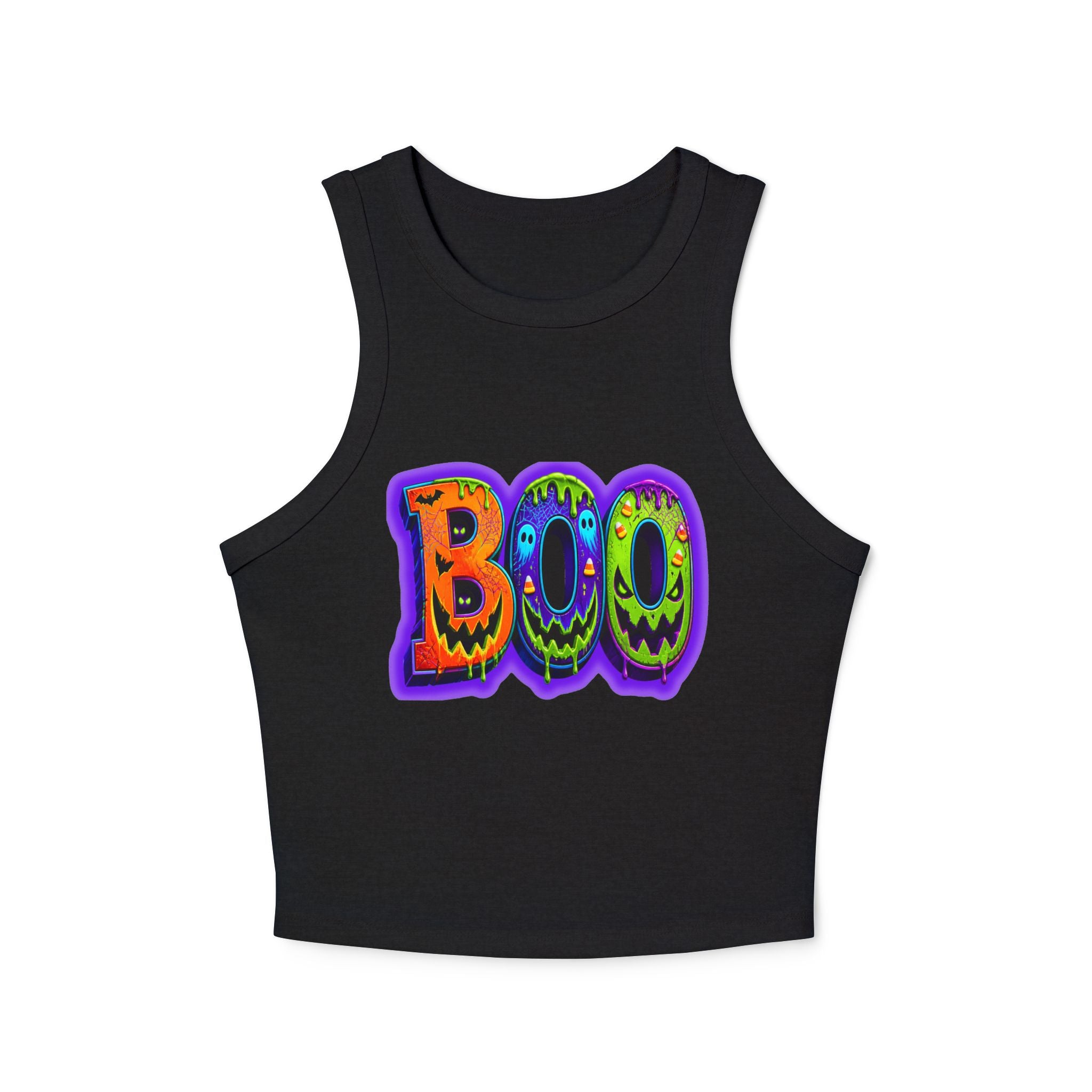 Halloween Women's Micro Rib Racer Tank Top