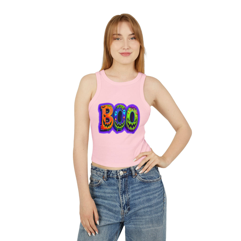 Halloween Women's Micro Rib Racer Tank Top