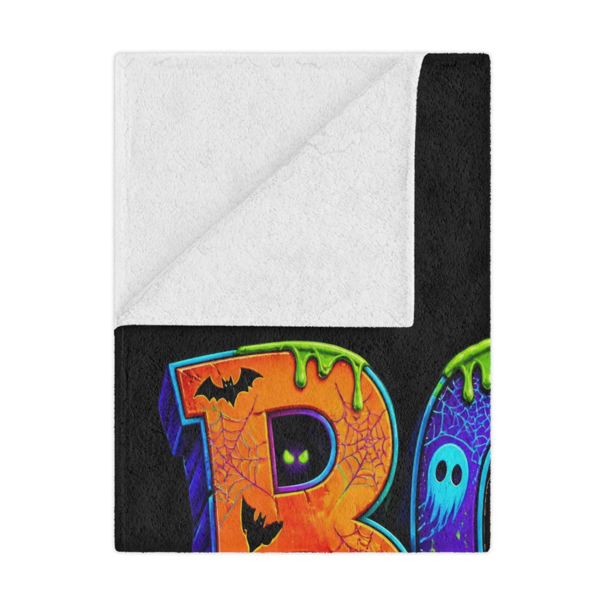 Halloween Boo Blanket