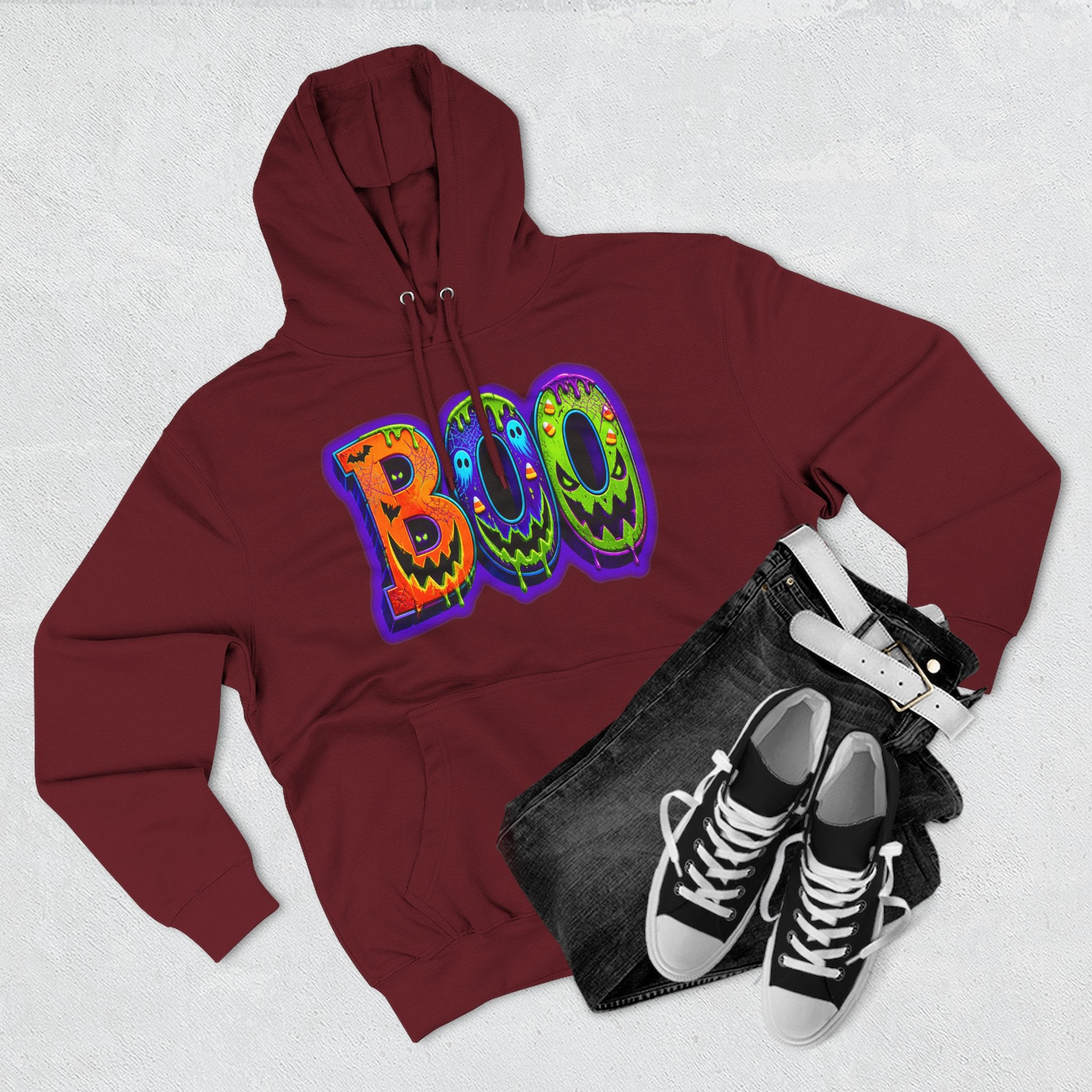 Halloween Three-Panel Fleece Hoodie