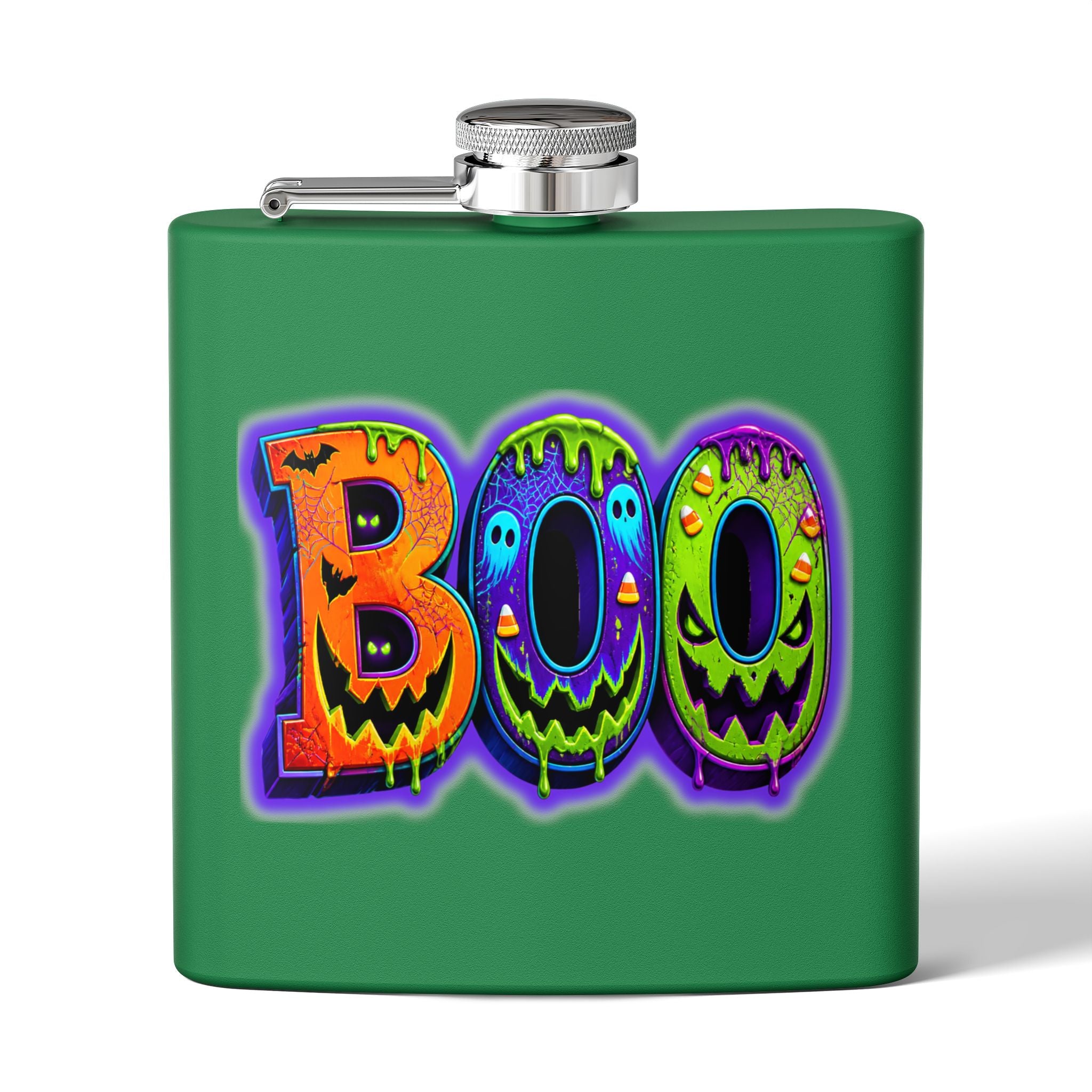 Halloween Stainless Steel Flask, 6oz