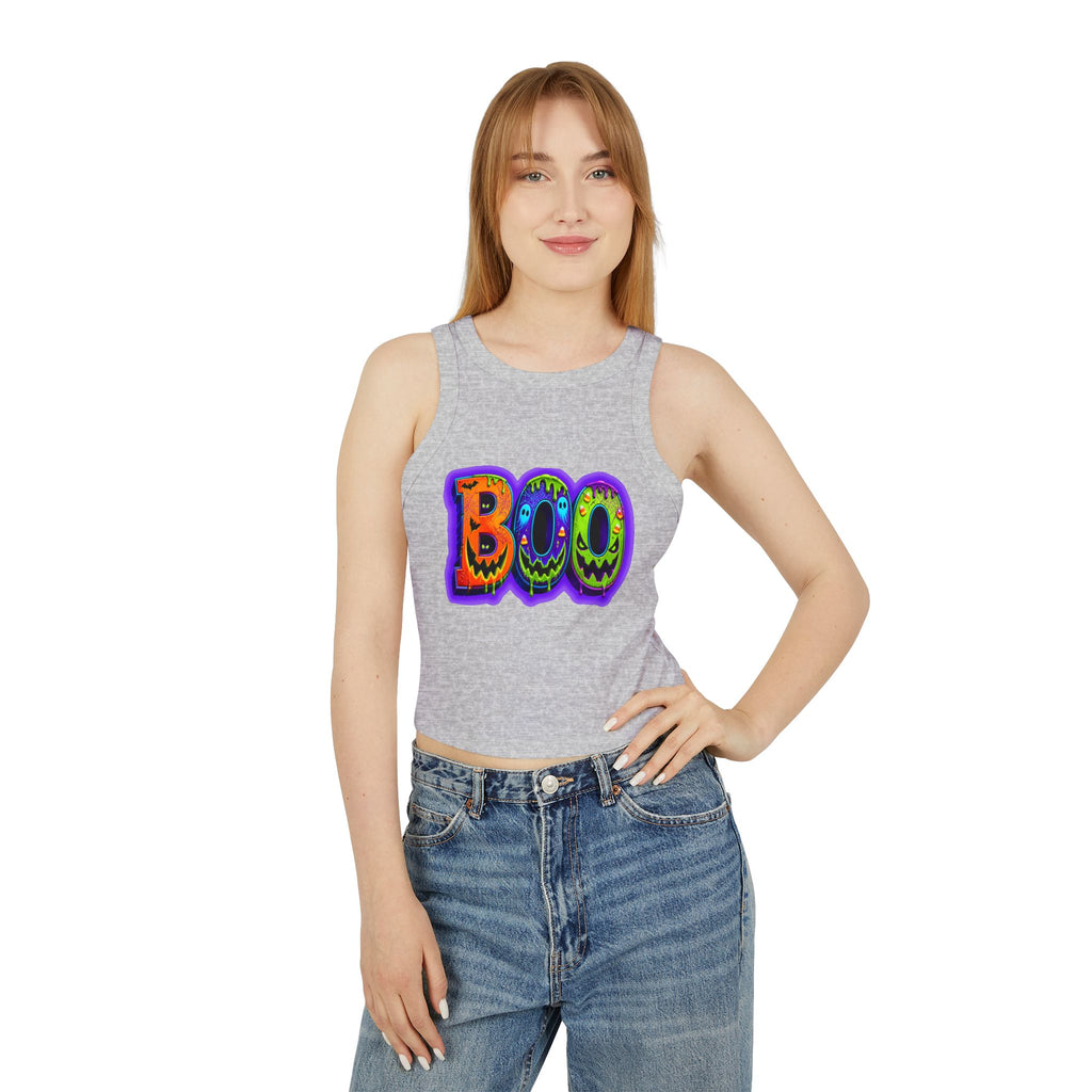 Halloween Women's Micro Rib Racer Tank Top