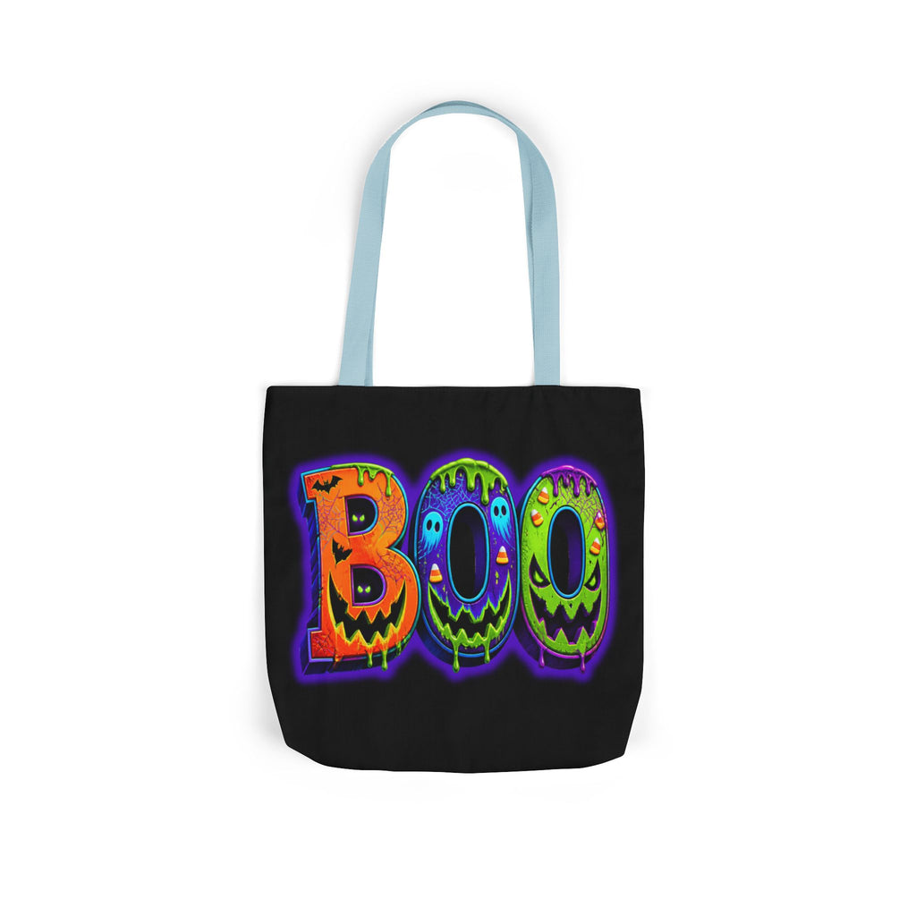 Canvas Halloween Tote Bag, 5-Color Straps