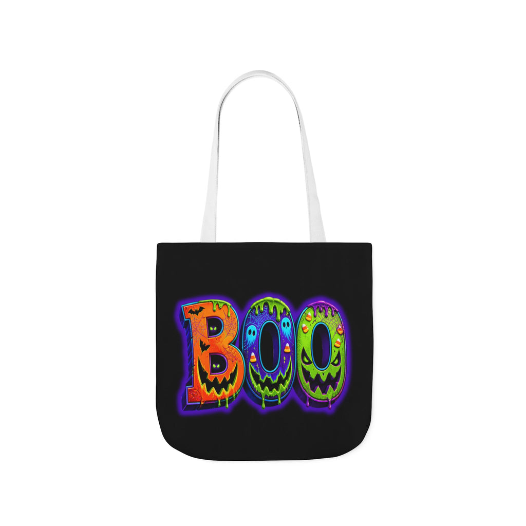Canvas Halloween Tote Bag, 5-Color Straps