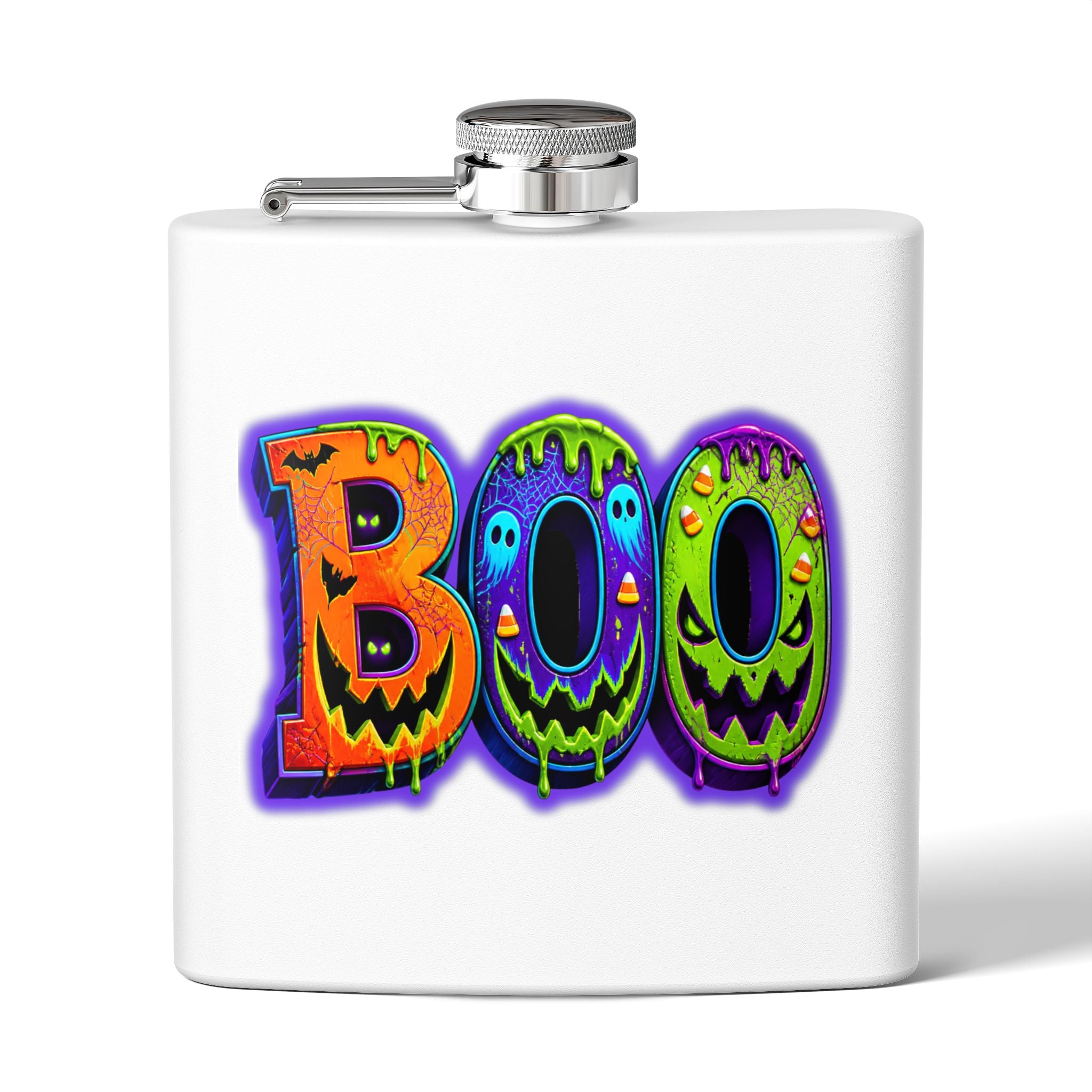Halloween Stainless Steel Flask, 6oz