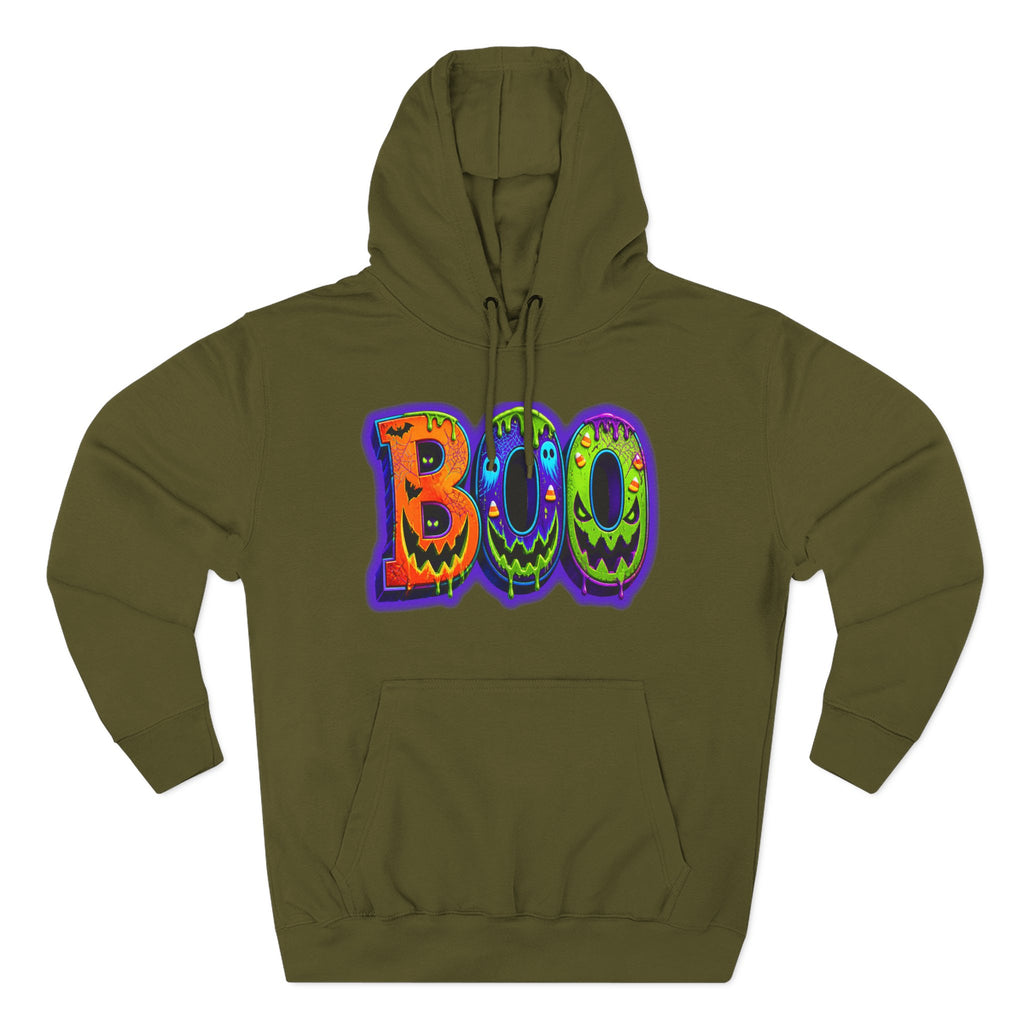 Halloween Three-Panel Fleece Hoodie