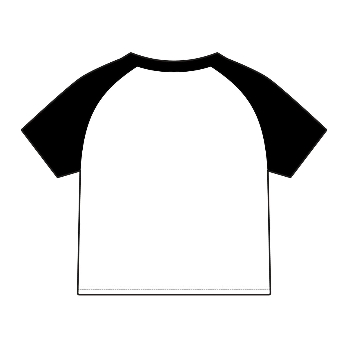 Women's Micro Rib Raglan Baby Tee