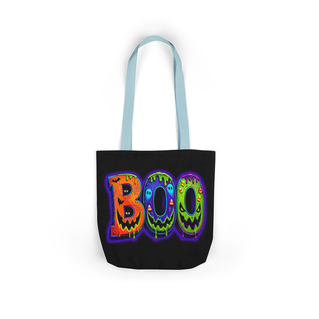 Canvas Halloween Tote Bag, 5-Color Straps