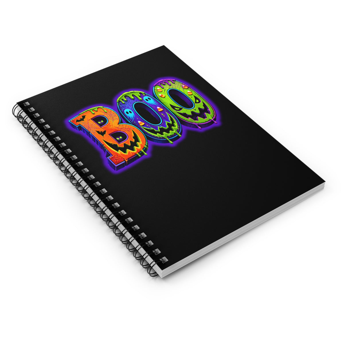 Halloween Spiral Notebook - Ruled Line