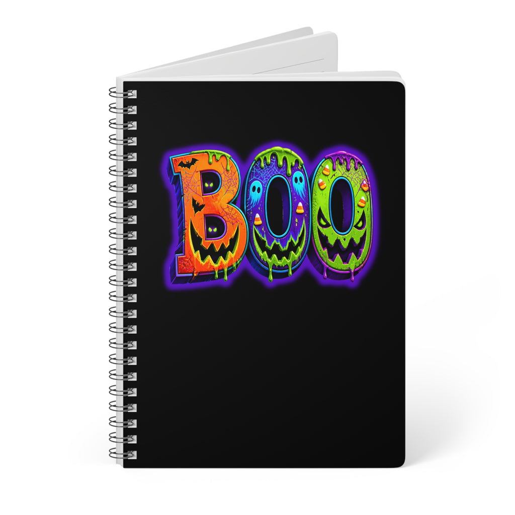 Halloween Wirobound Softcover Notebook, A5