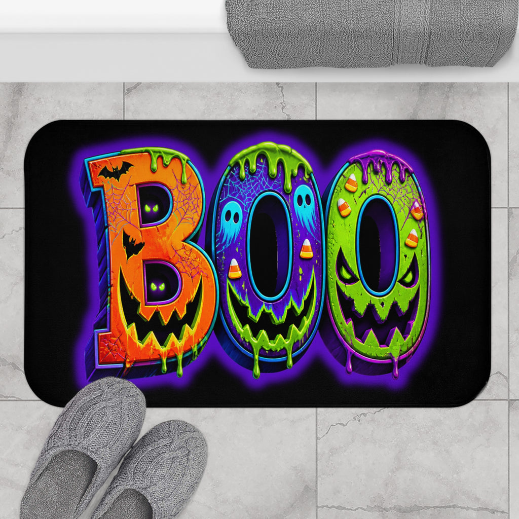Halloween Boo Bath Mat