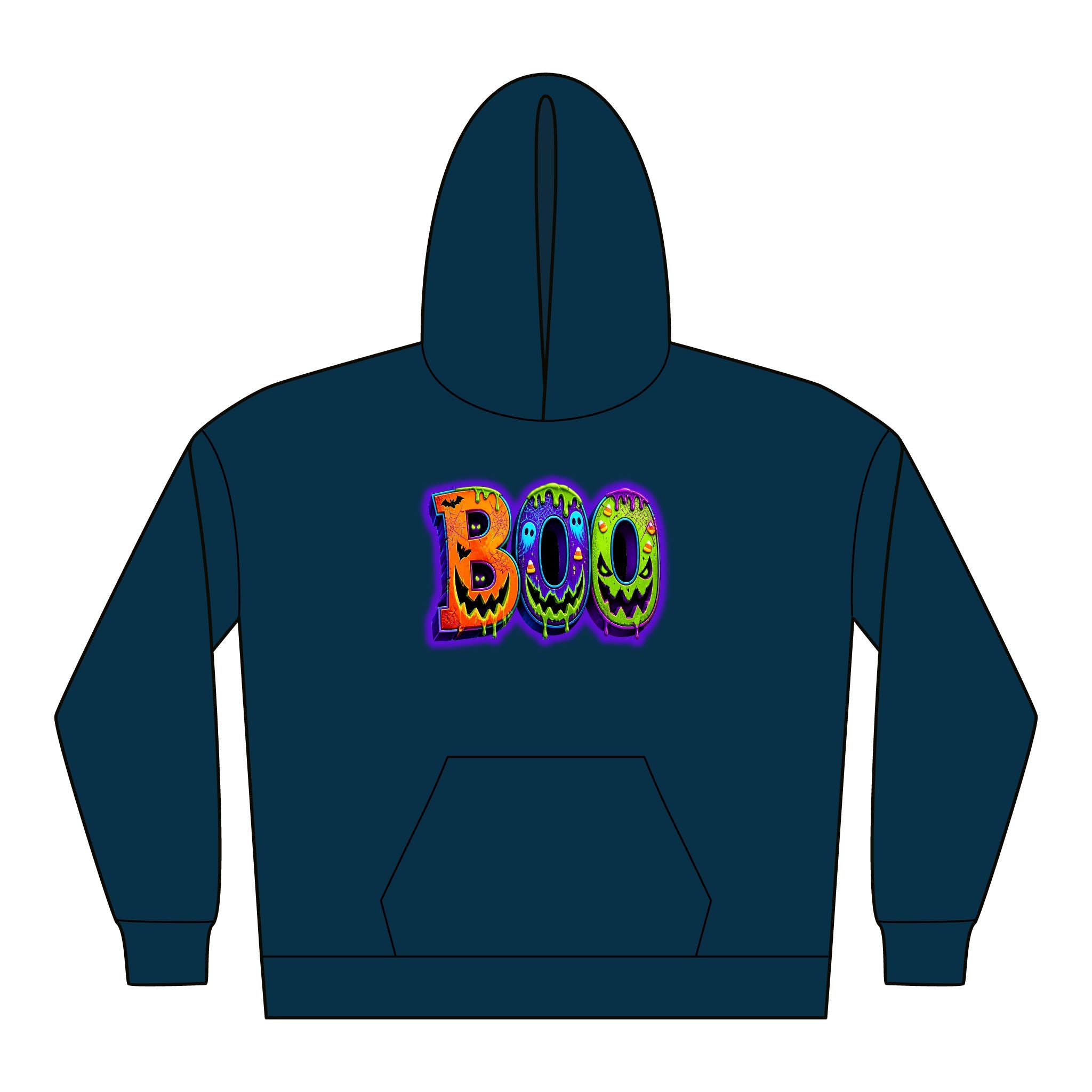 Halloween Unisex Cooper Dry Hooded Sweatshirt
