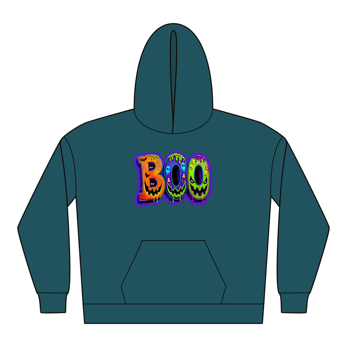 Halloween Unisex Cooper Dry Hooded Sweatshirt