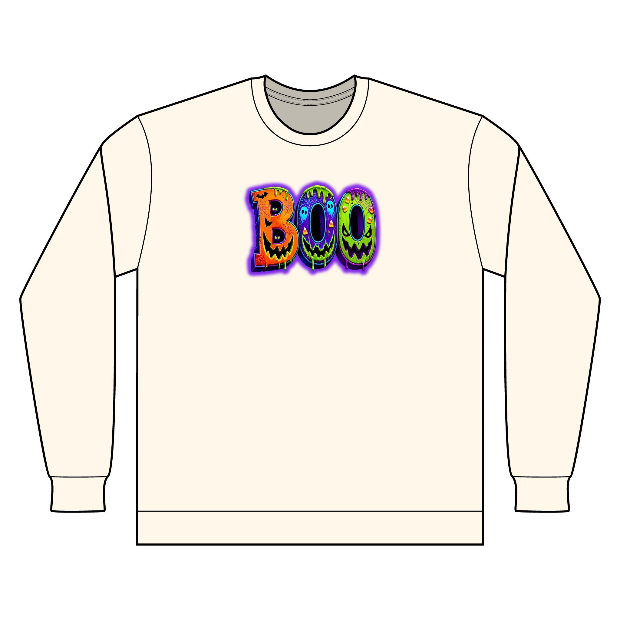 Halloween Unisex Santa Barbara Crewneck Sweatshirt