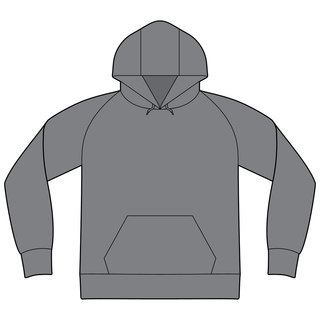 Unisex Raglan Hooded Sweatshirt