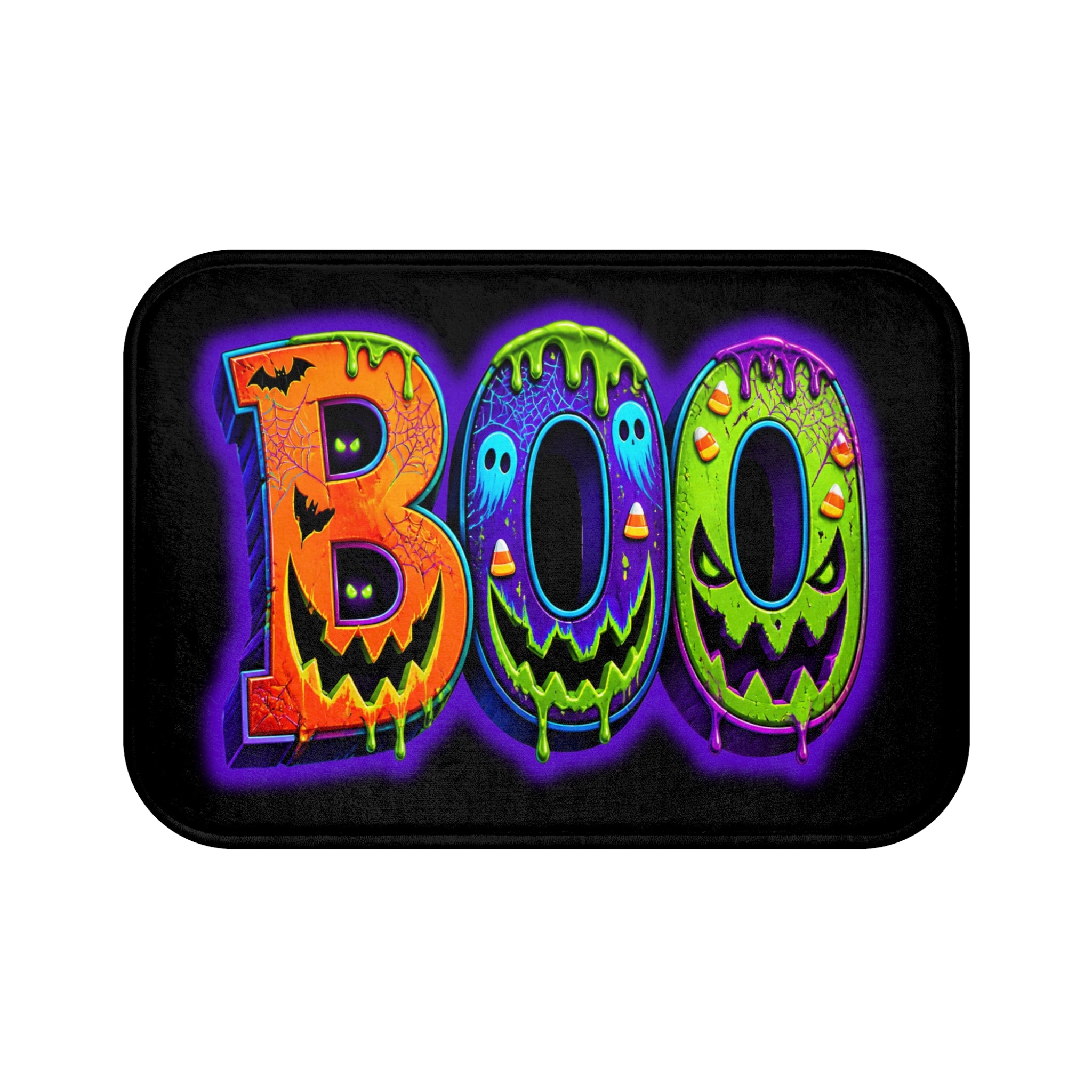 Halloween Boo Bath Mat