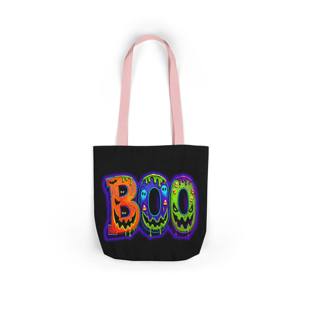 Canvas Halloween Tote Bag, 5-Color Straps