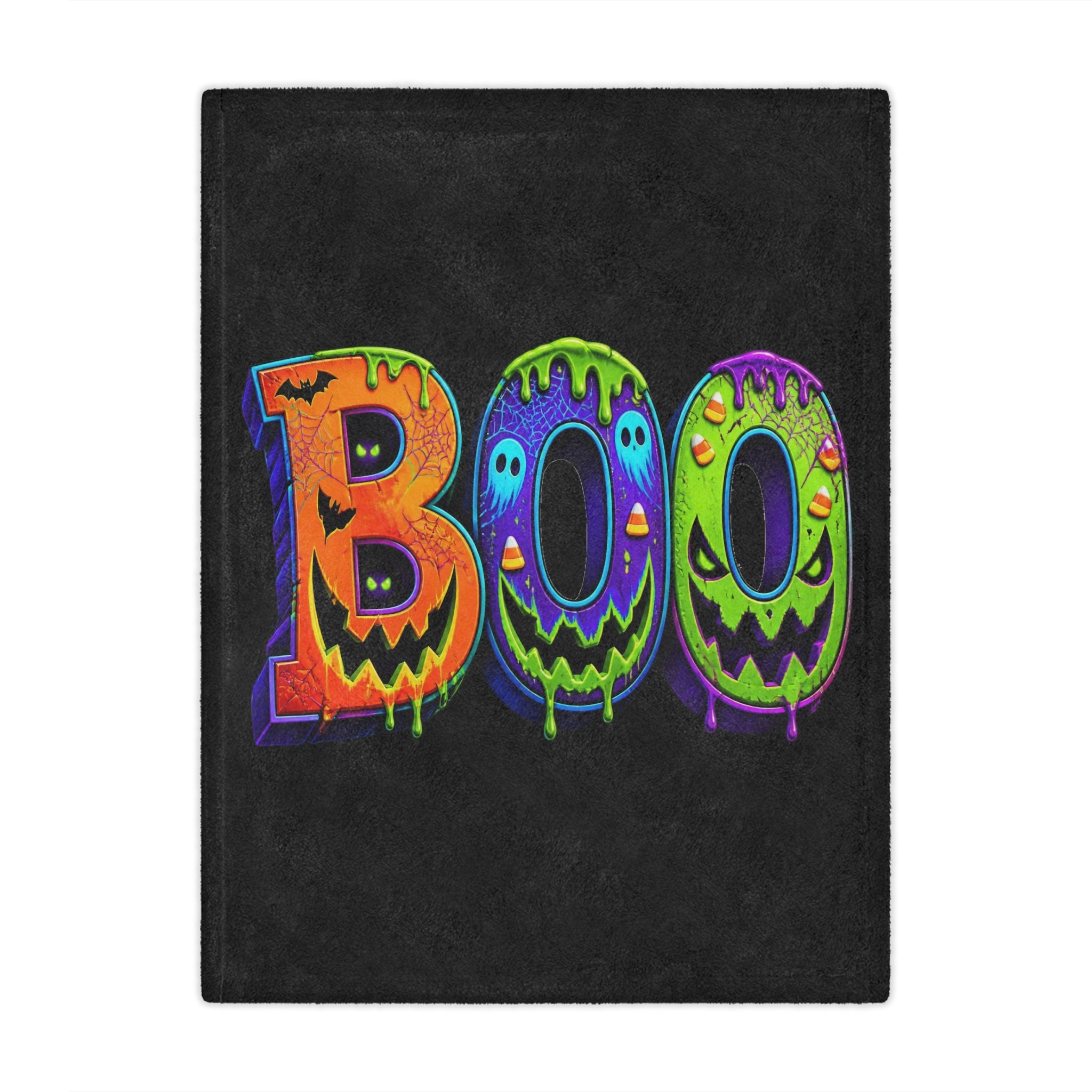 Halloween Boo Blanket