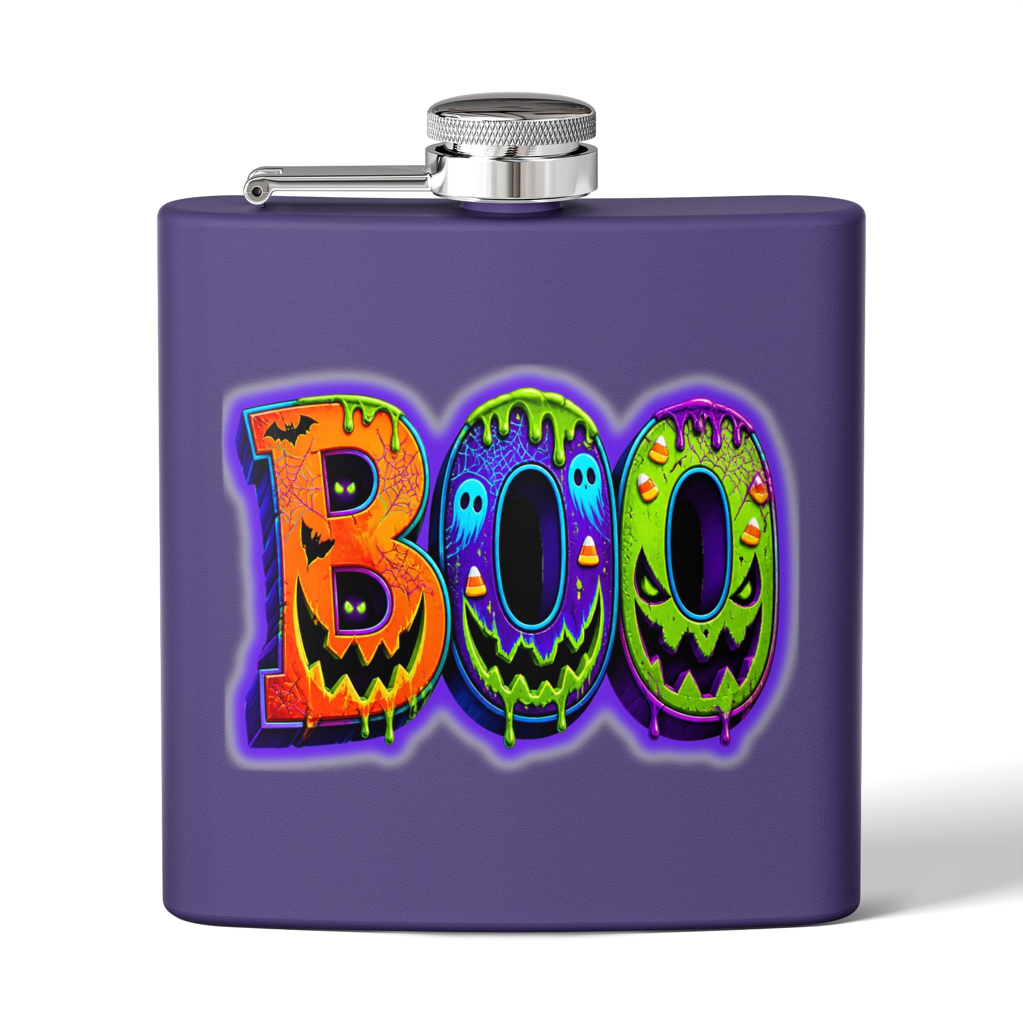 Halloween Stainless Steel Flask, 6oz
