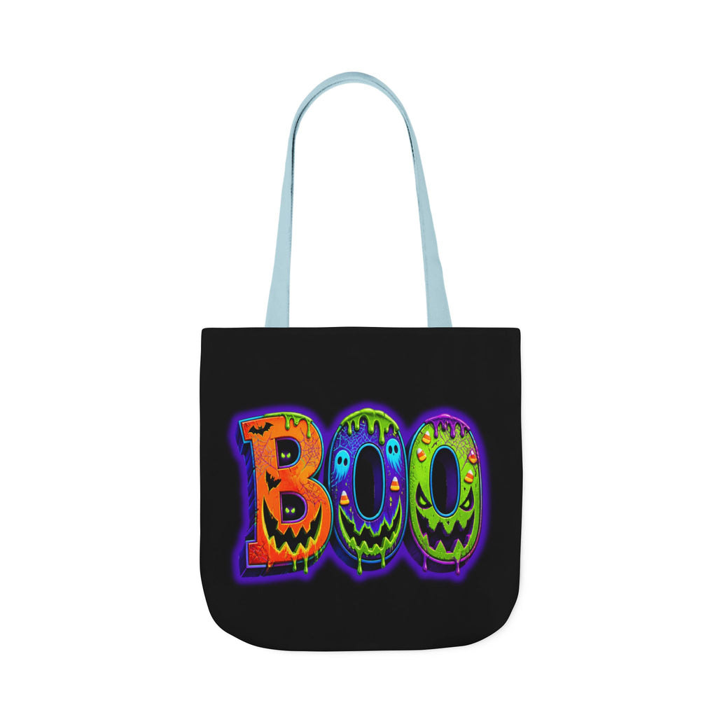 Canvas Halloween Tote Bag, 5-Color Straps