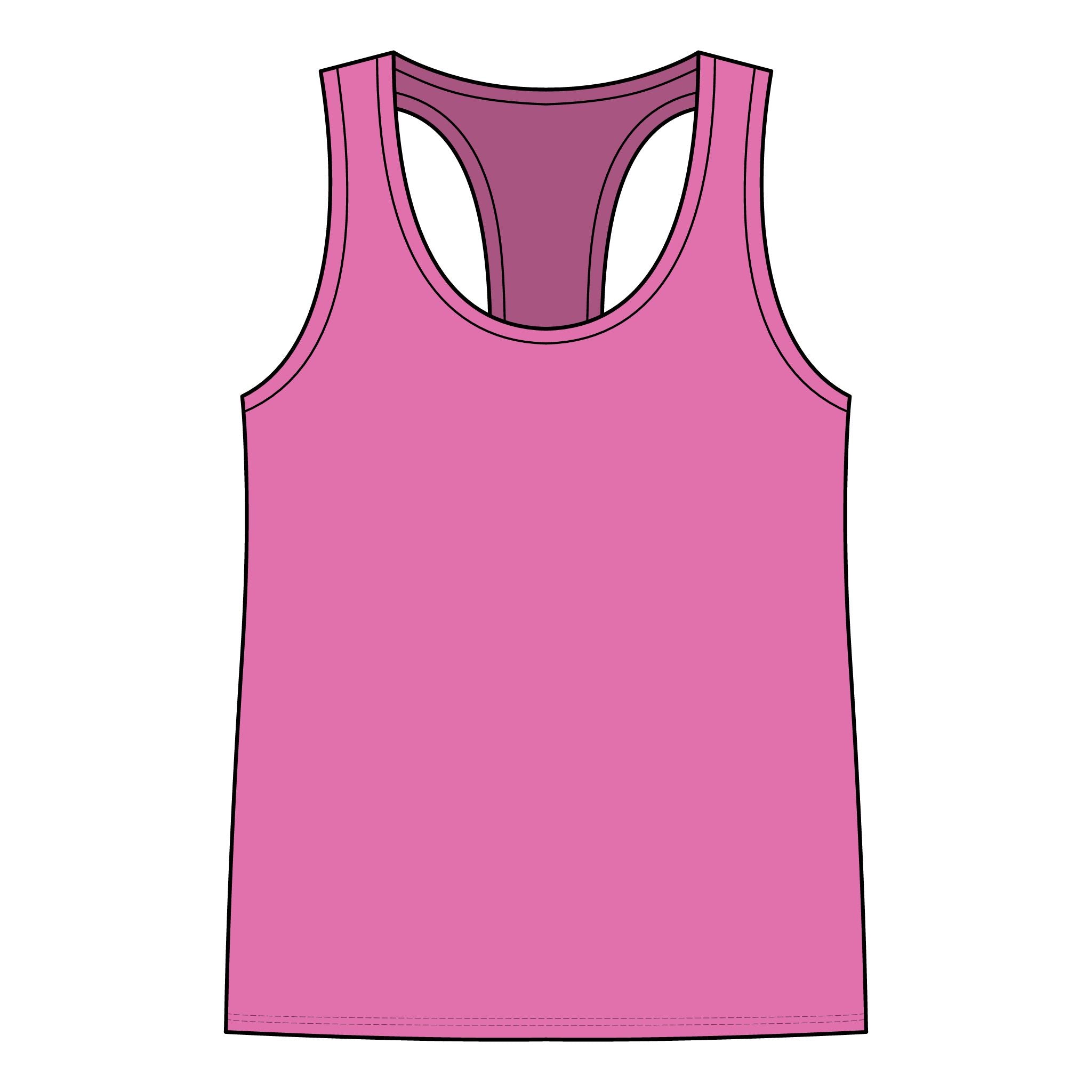 Halloween Women's Jersey Racerback Tank