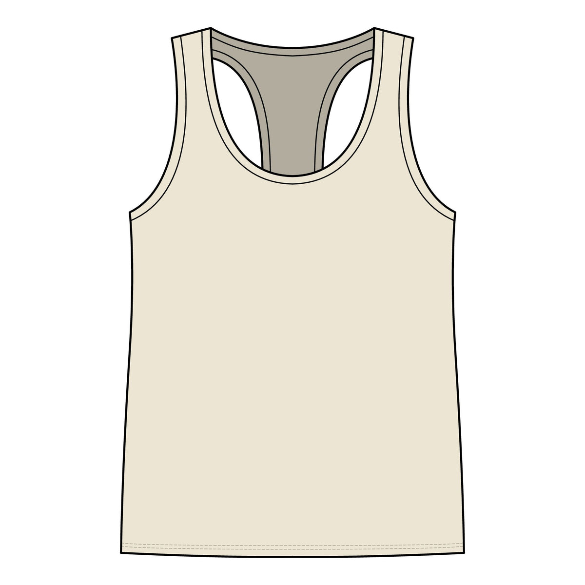 Halloween Women's Jersey Racerback Tank