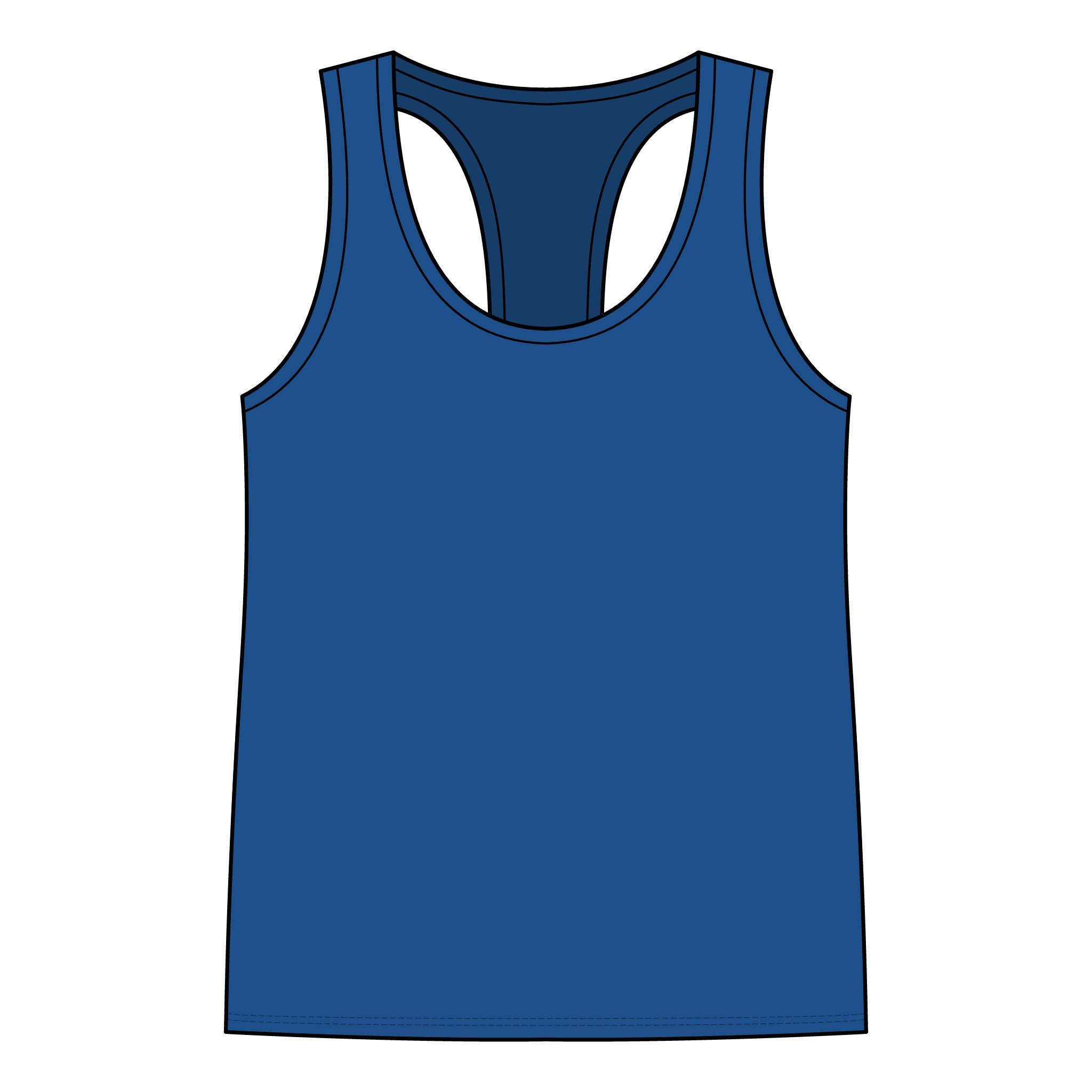 Halloween Women's Jersey Racerback Tank