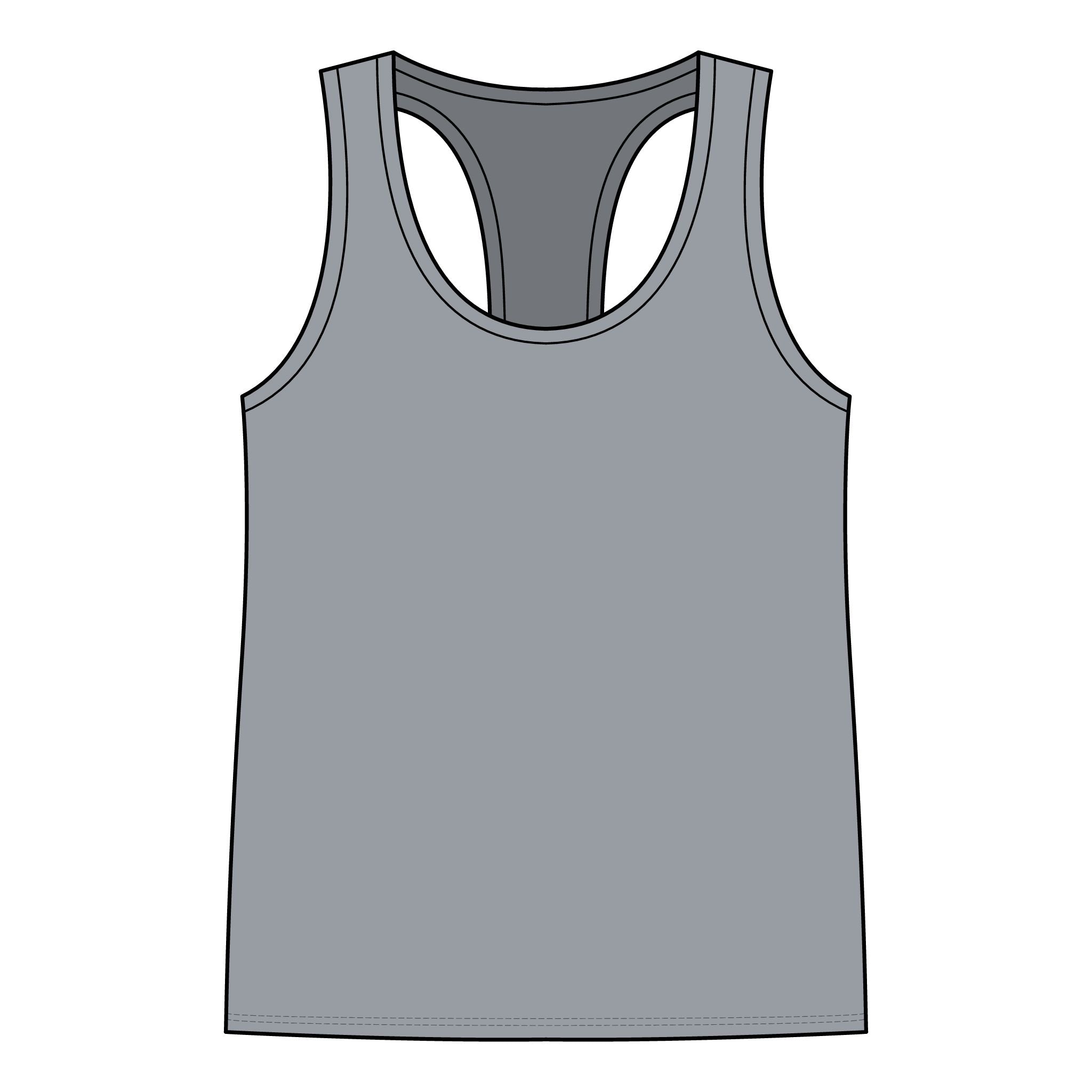 Halloween Women's Jersey Racerback Tank