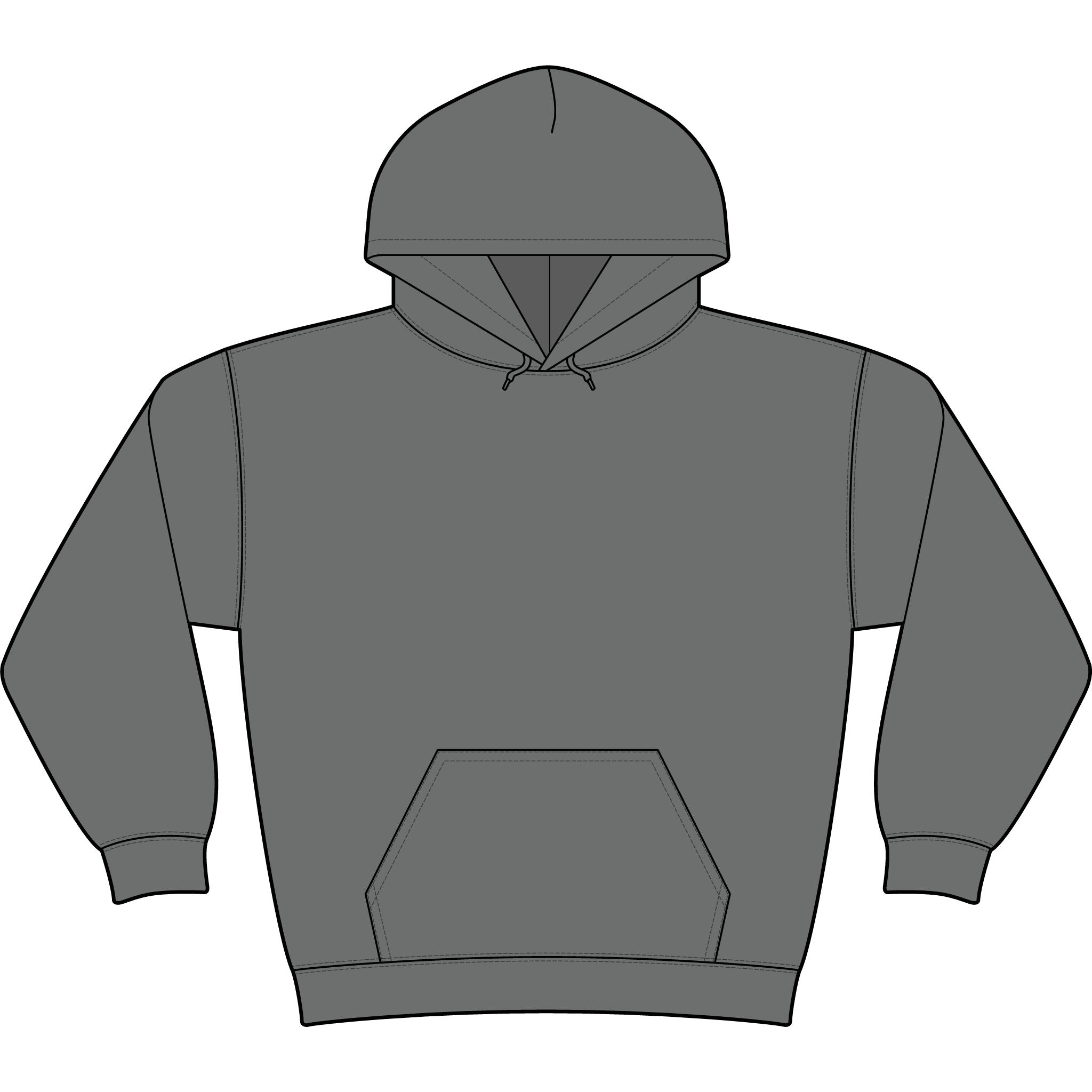 Unisex Lightweight Hooded Sweatshirt