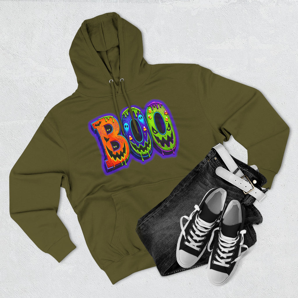 Halloween Three-Panel Fleece Hoodie