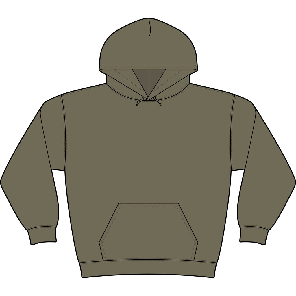 Unisex Lightweight Hooded Sweatshirt