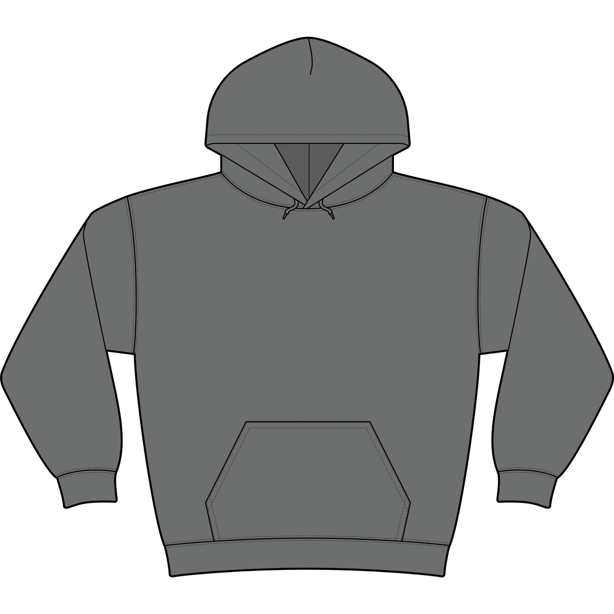 Unisex Lightweight Hooded Sweatshirt